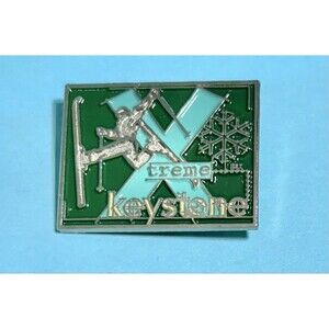 Keystone-X -treme Ski Pin , Colorado Ski Area Souvenir  Travel Pin